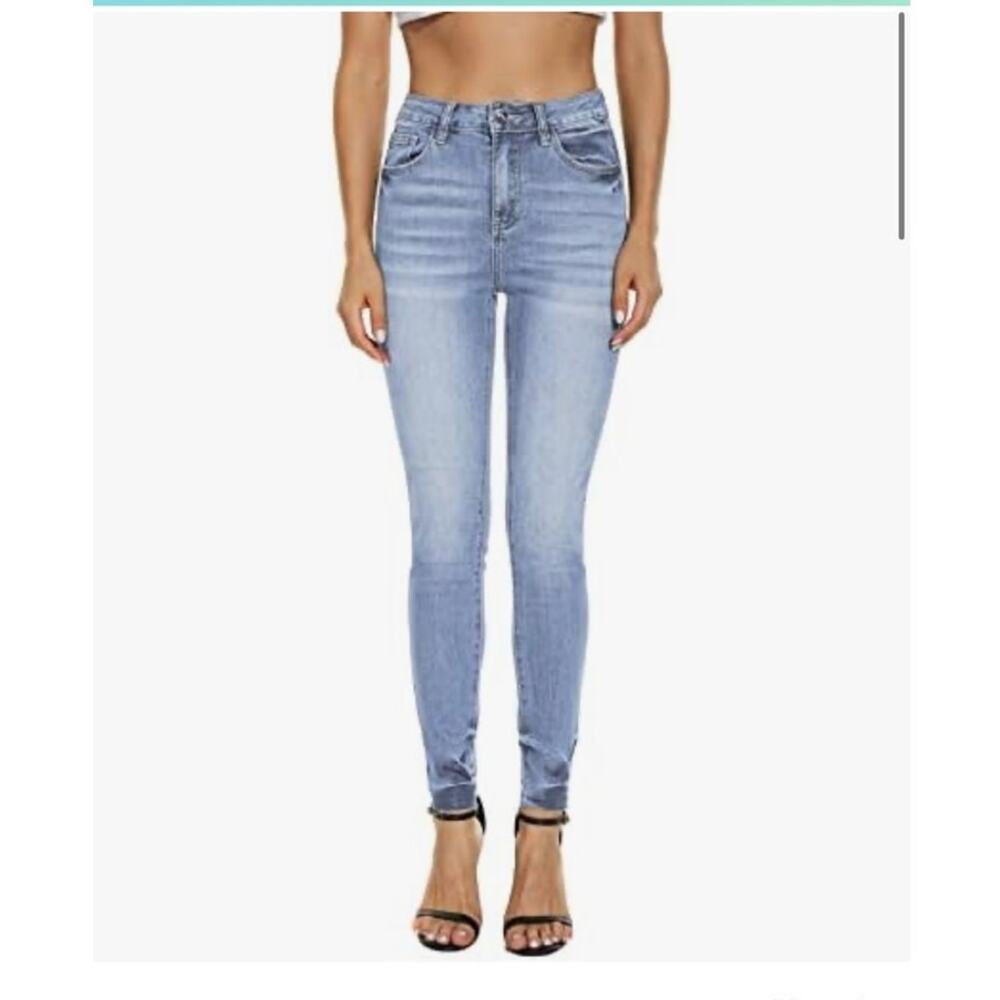 Vipones Womens Jeans High Waisted Skinny Stretchy Size 6